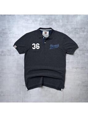 Y2K Harvard 00s Embroidered Vintage Polo shirt